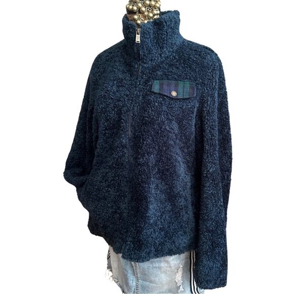PENDLETON women's curly fuzzy 100% acrylic jacket - SIZE M - MEDIUM - Picture 3 of 13